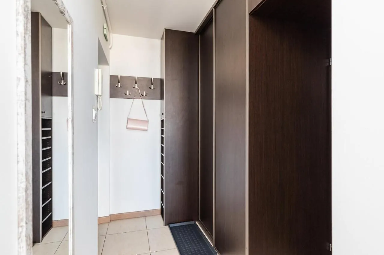 Superapart Saska 48A, Sleek 6Th-Floor Studio With Balcony & Elevator Access Warszawa Apartament
